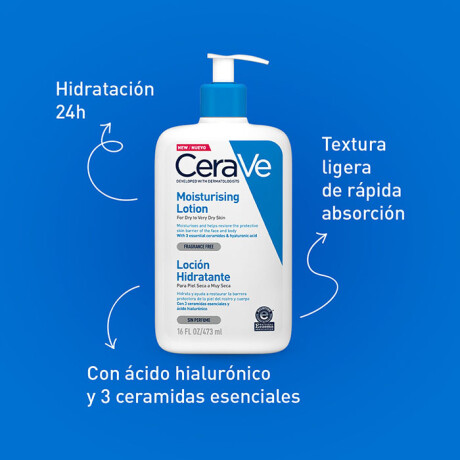 Loción Hidratante Cerave para Piel Seca a muy Seca 473ML 001