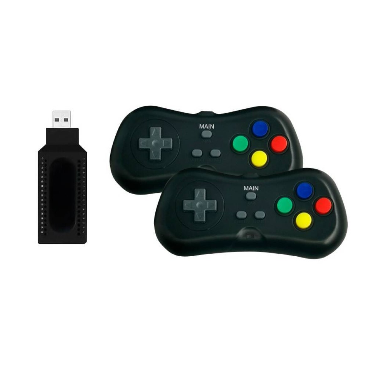 Mini Consola Inalambrica USB + 600 Juegos 