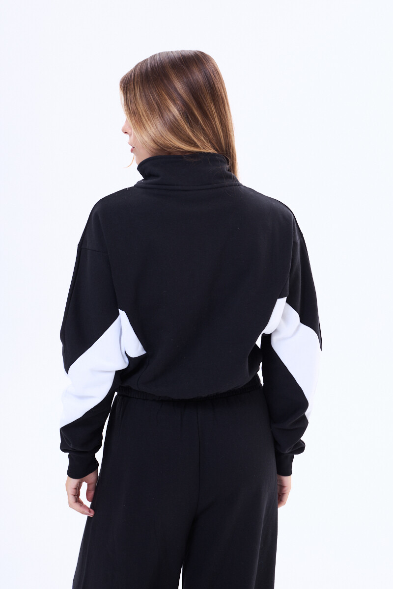 Campera de felpa Najera Negro