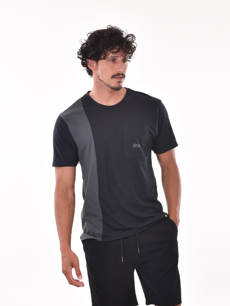 REMERA POWER NEGRO