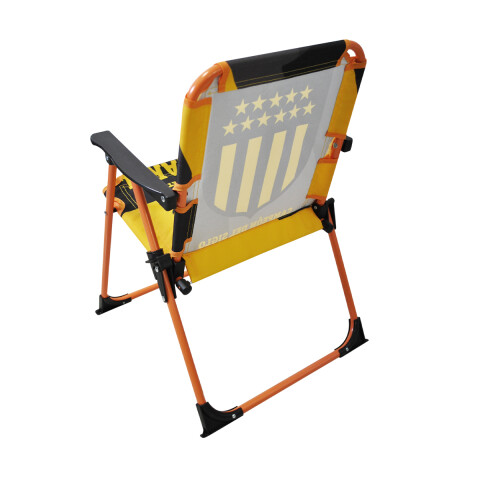 Silla Infantil Peñarol Plegable para Playa NEGRO/AMARILLO