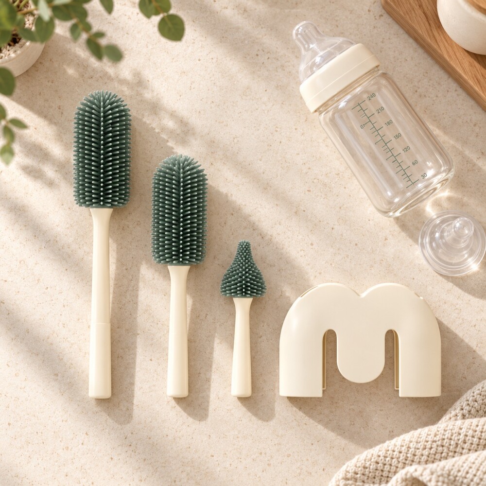 Set limpieza biberones KIKKABOO Set limpieza biberones KIKKABOO