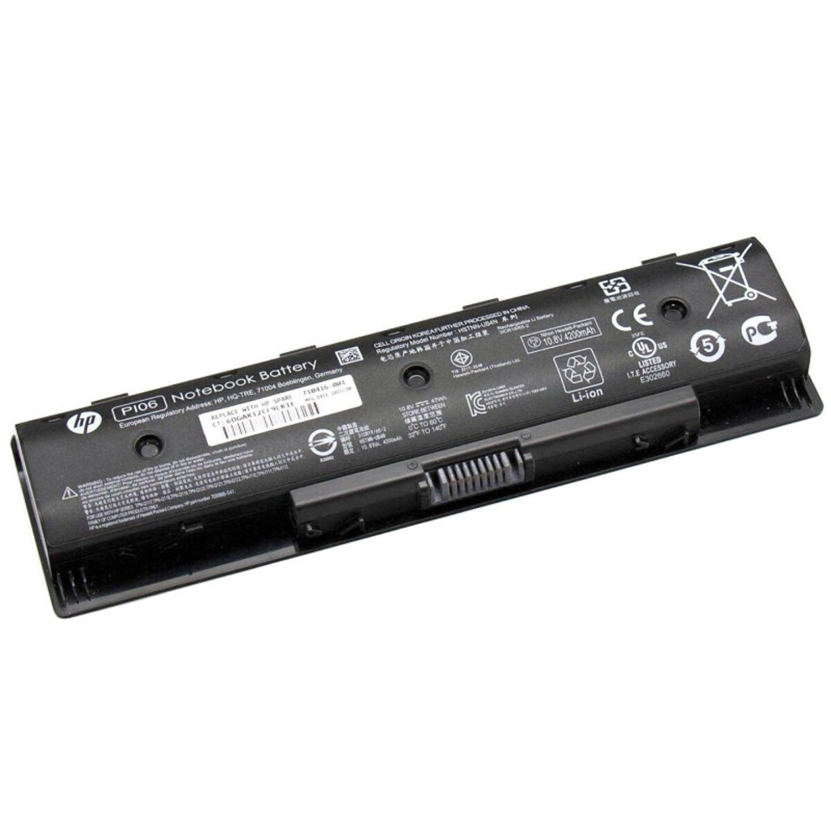 Bateria Hp Pi06 Original 15-e/15-j/17e 