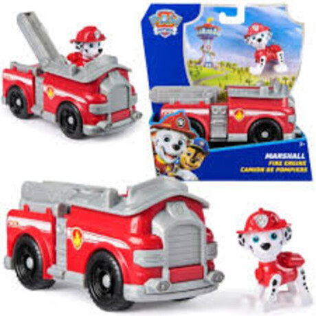 Vehículo Paw Patrol 97237-09 Con Figura Marshall Ub 001