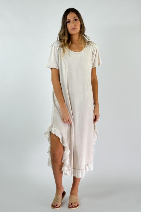 VESTIDO ESMERALDA Blanco