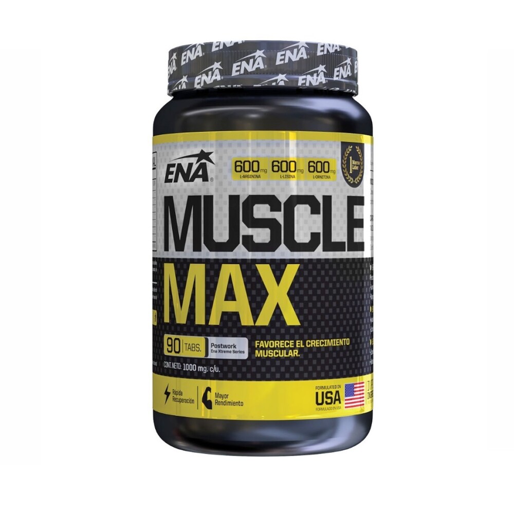 Suplemento ENA Muscle Max Post Work 90 Tabletas ENA MUSCLE MAX 90CT