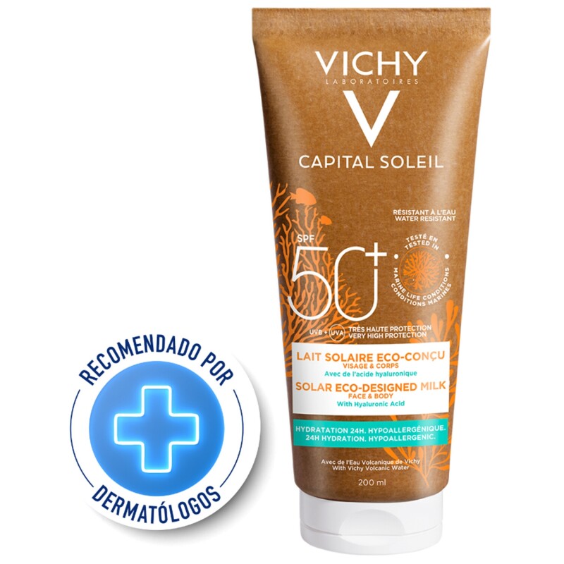 Leche Solar SPF50+ Vichy Capital Soleil Eco-Milk 200ml Leche Solar SPF50+ Vichy Capital Soleil Eco-Milk 200ml