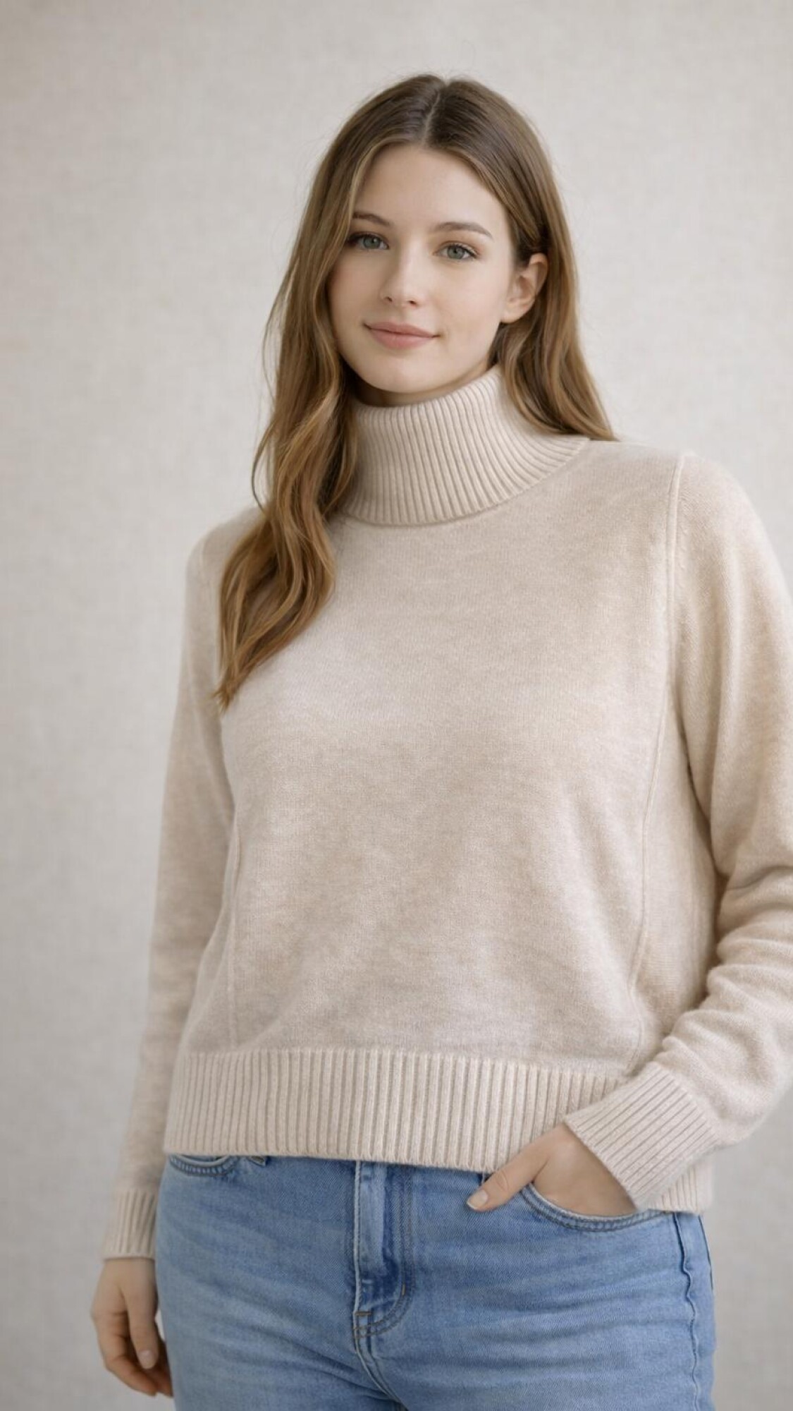 Sweater Mireva Beige