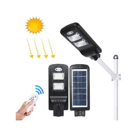 FOCO SOLAR LED SUPER BRILLO 90W C/PANEL Y SENSOR N/a