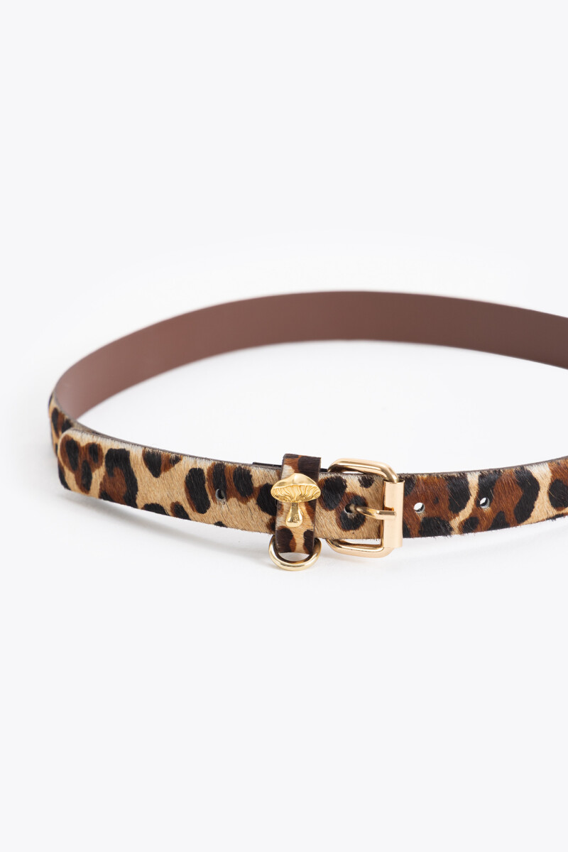 CINTURON ITALIA WILD Leopardo