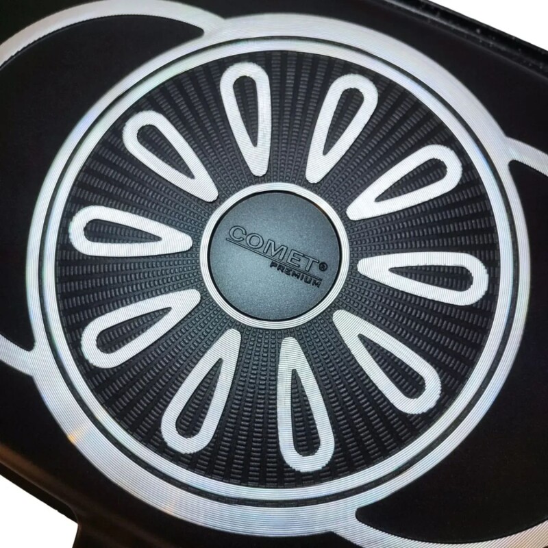 Sartén Doble grill Comet 36 cm Negro