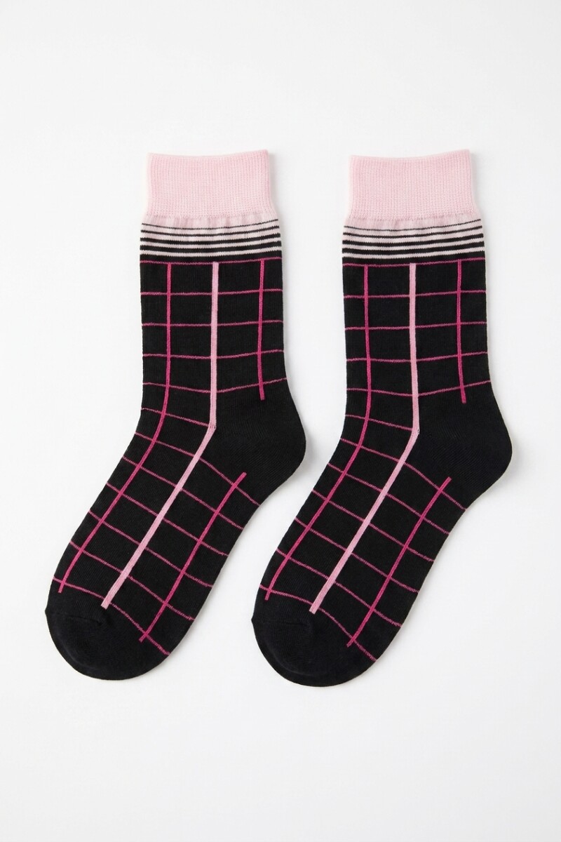 Medias geometric multicolor