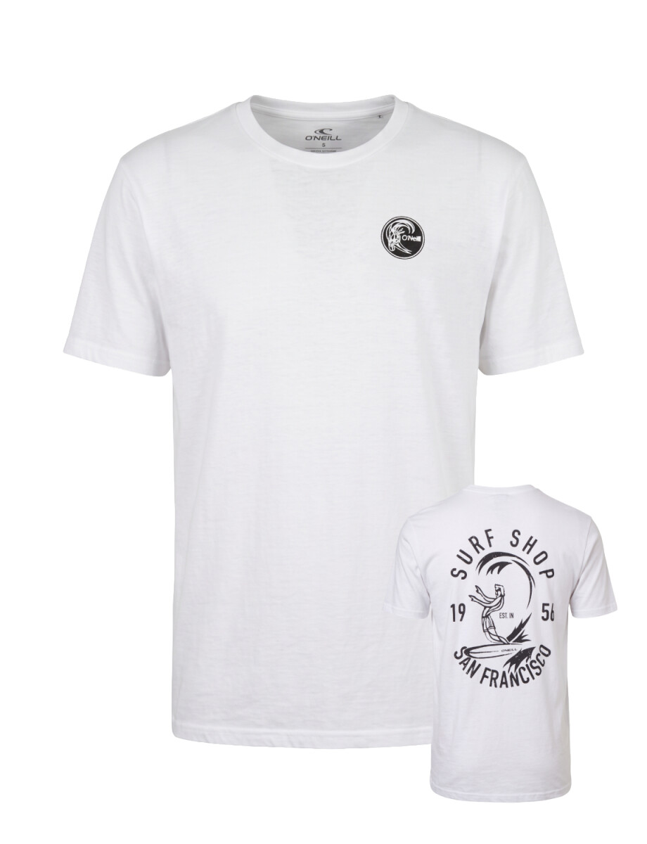 Remera O'Neill Longboard - Blanco 