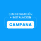 imagen de Desinstalación + Instalación de Campana