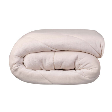 ACOLCHADO KING ALGODON NATURAL-BEIGE BLEND BEIGE