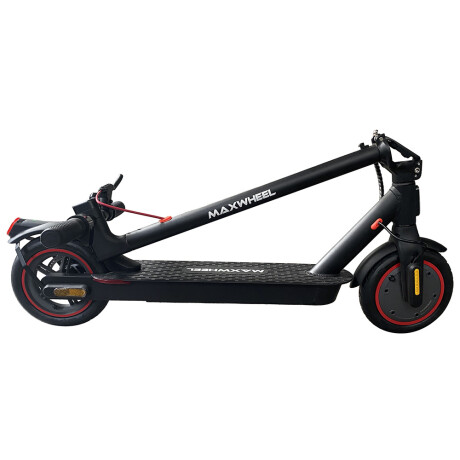 monopatín eléctrico MaxWheel 8.5" con suspensión trasera y delantera COLOR UNICO