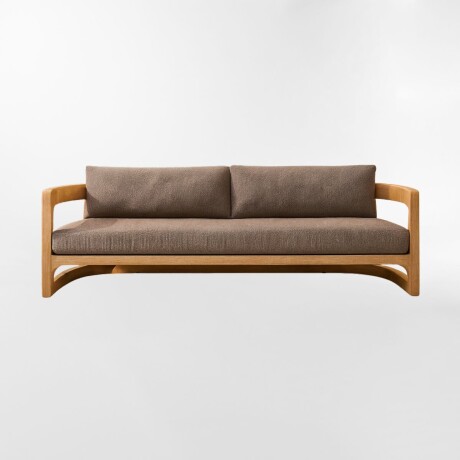 Sofá de exterior PALMA Beige - 2 CUERPOS