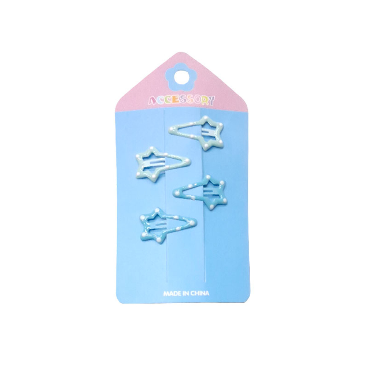 Broches pinzas para el cabello 4pcs estrellas - Broches Pinzas Para El Cabello 4pcs Estrellas 