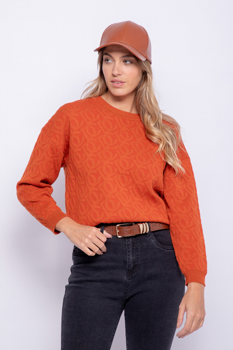 SWEATER WENDY Rojo Paprika