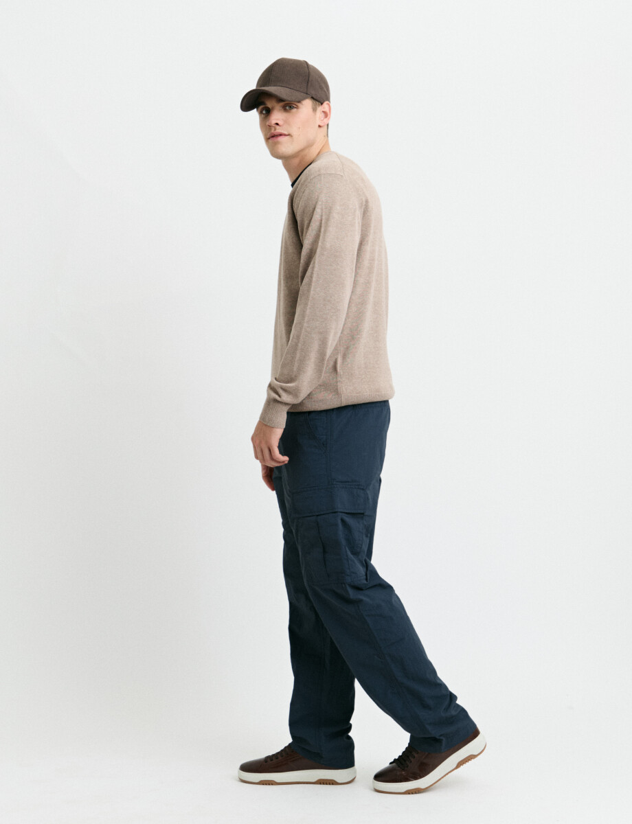 080638 PANTALON HARRY Azul Oscuro