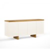Aparador Buffet SUD 1.8 - Linea Manhattan Off White / Cinamomo