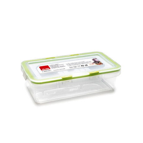 Recipiente de Alimentos Hermetico Verde 600ml Ibili Recipiente de Alimentos Hermetico Verde 600ml Ibili
