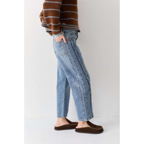 Jean Straight Ball Celeste