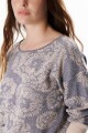 SWEATER FLOR BLINK PLATA