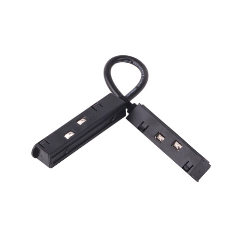 Conector electrico para union L p/riel magnetico ZU0517