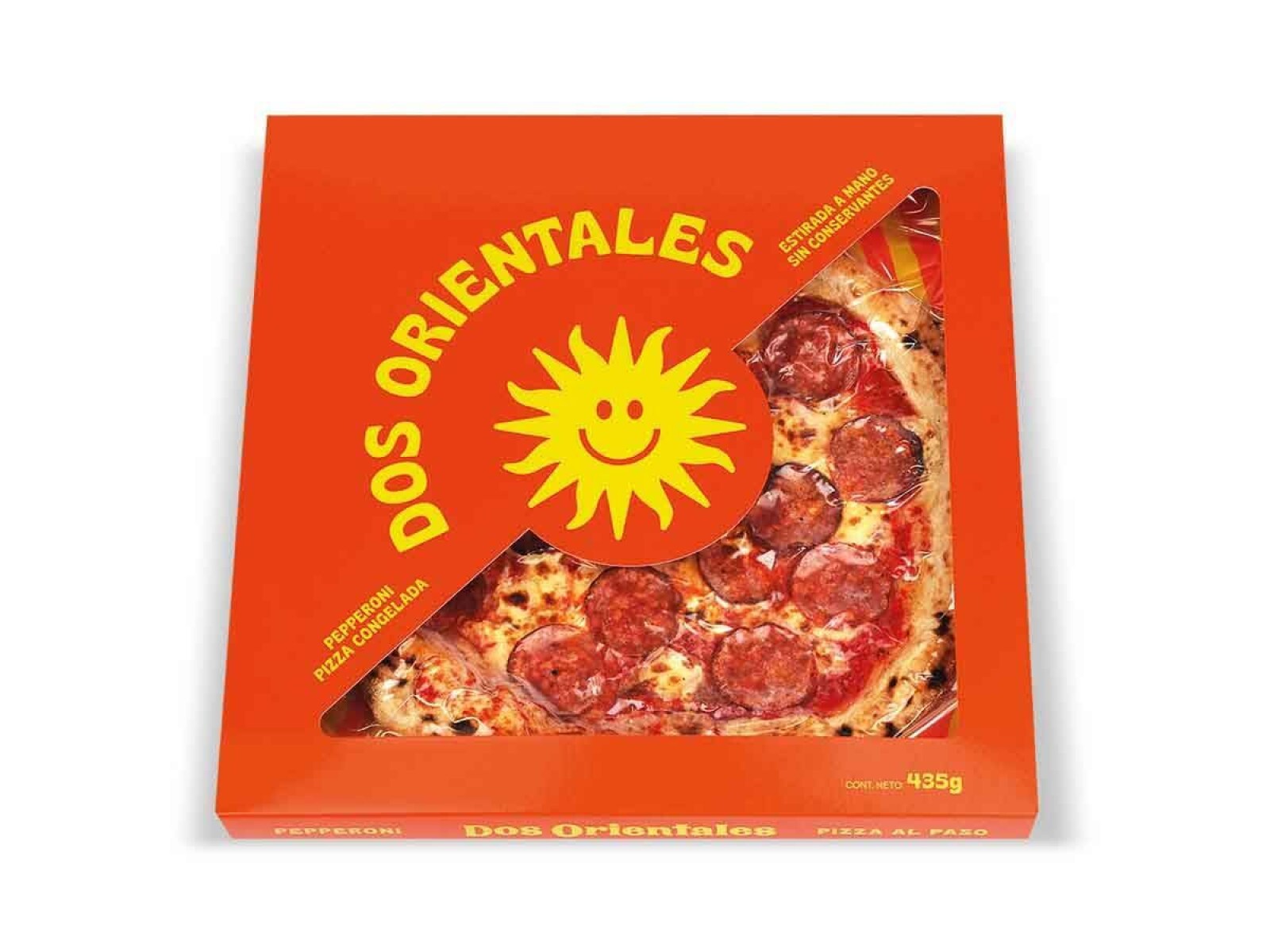 Pizza Pepperoni Dos Orientales 435 gr 
