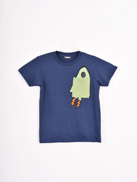 REMERA THIAGO AZUL OSCURO