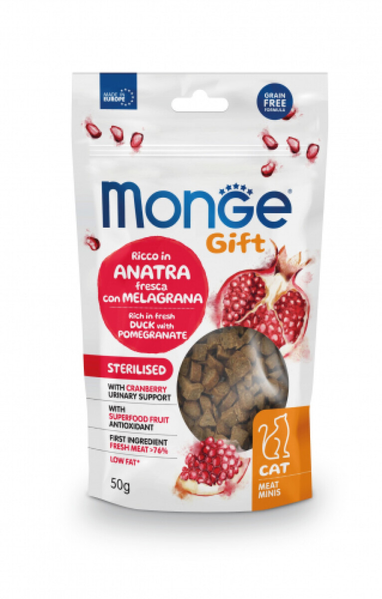 Monge Gift Meat Minis Cat Sterilised 50 grs 