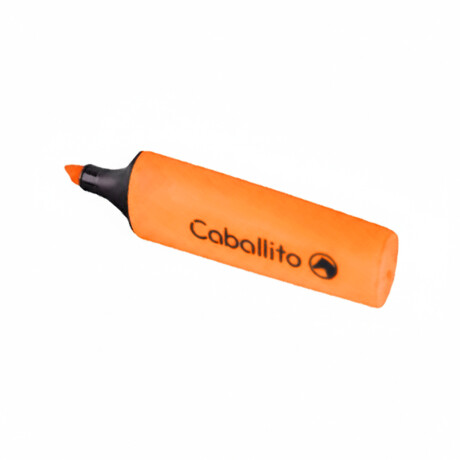 Resaltador Caballito Naranja Fluo