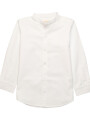 Camisa blanca cuello mao Camisa blanca cuello mao
