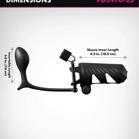 Fantasy C-Ringz Cock Blocker Ass-Gasm Plug Fantasy C-Ringz Cock Blocker Ass-Gasm Plug