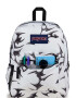 MOCHILA JANSPORT CROSS TOWN CYBER SILVER WHITE