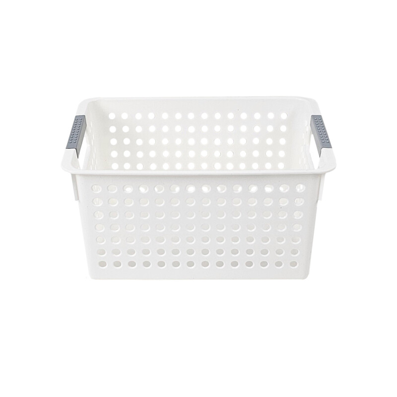 Cesto calado P 28 x 18 x 14 cm BLANCO