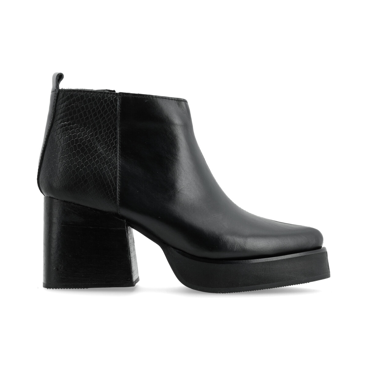 BOTA VENET - CUERO RAMONA - NEGRO 