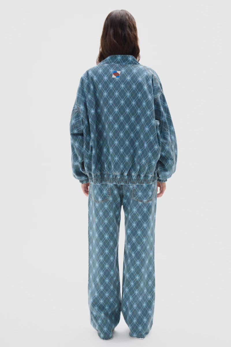 Campera Bomber Print