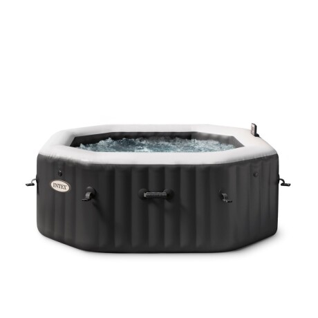 INTEX PURESPA DELUXE NEGRO CAPACIDAD 4 PERSONAS Intex Purespa Deluxe Negro Capacidad 4 Personas