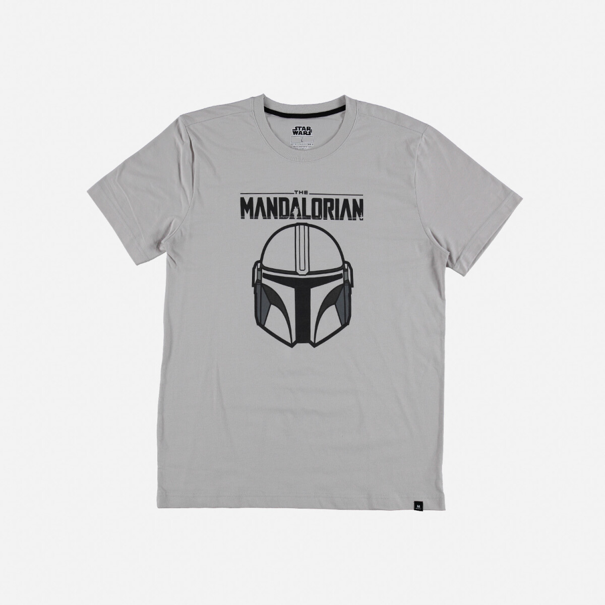 Camiseta hombre Mandalorian - GRIS 