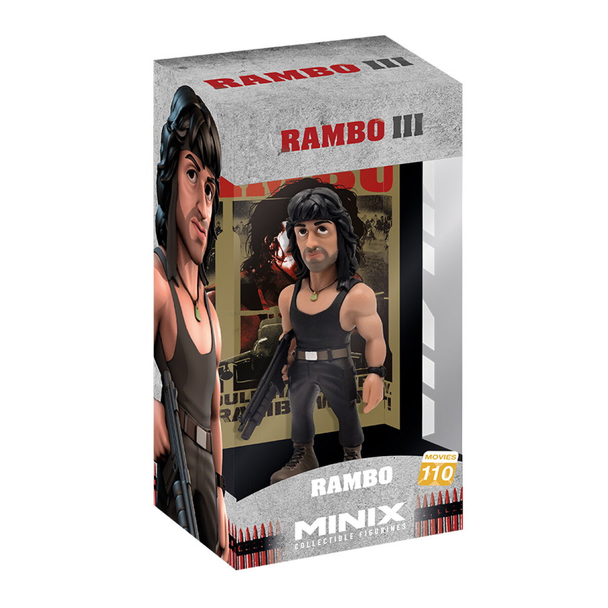 MINIX FIGURINE RAMBO - RAMBO T-SHIRT 