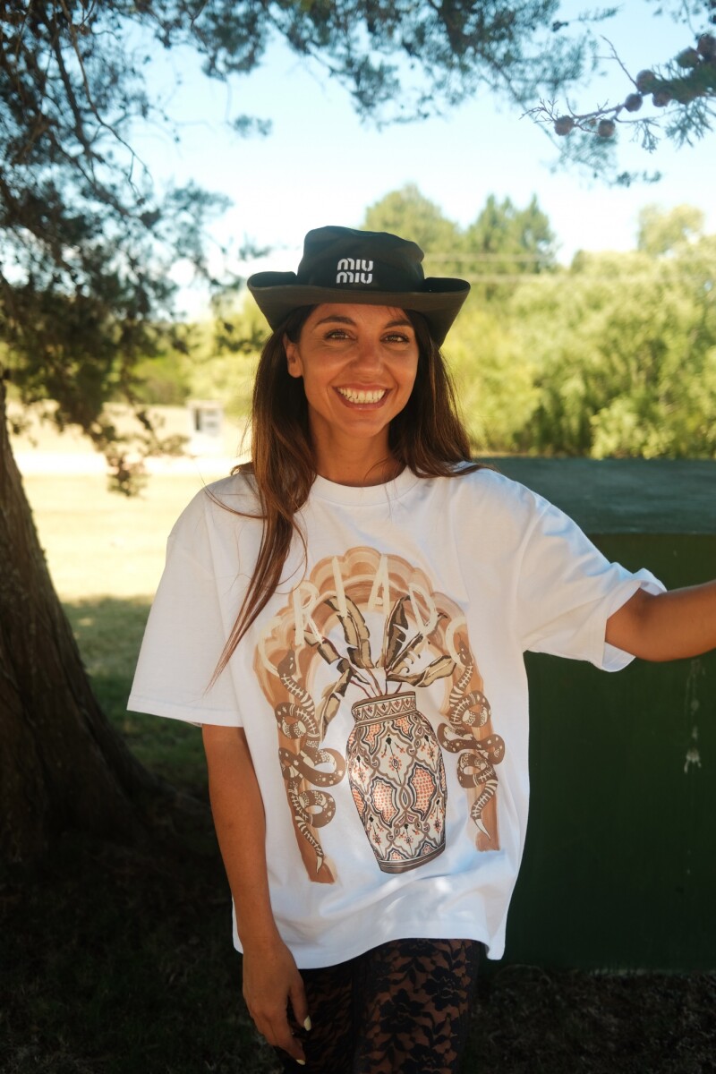 Remera Marrakech BLANCO