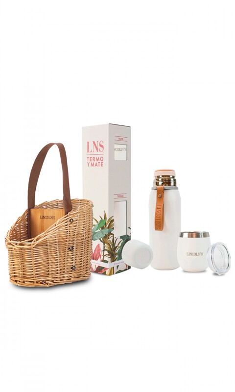 KIT MATERO LAOS BLANCO C/NATURAL