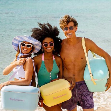 Conservadora Polarbox Classic Retro Vintage 20 L VERDE-AGUA