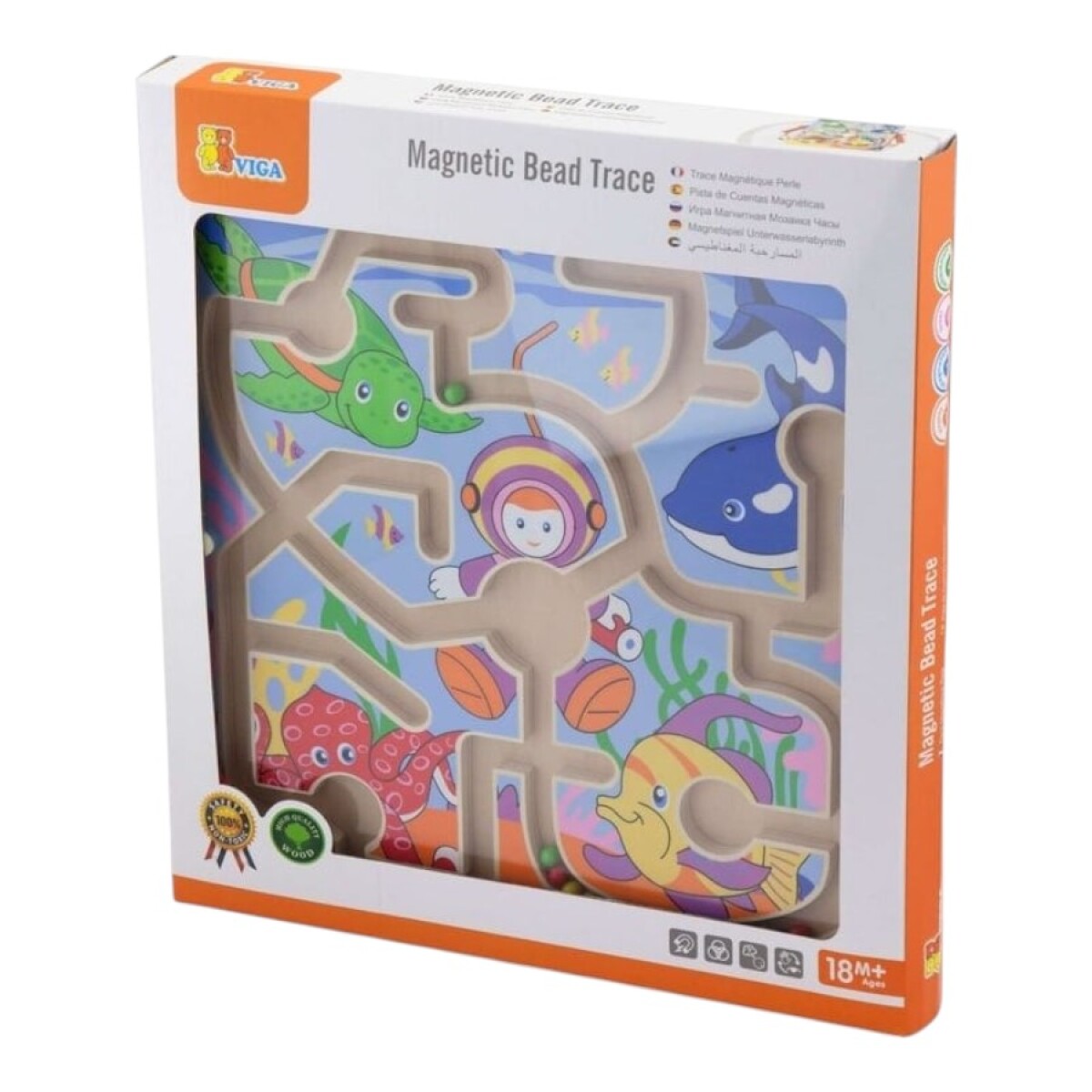 Pista de Cuentas Magnéticas Viga 