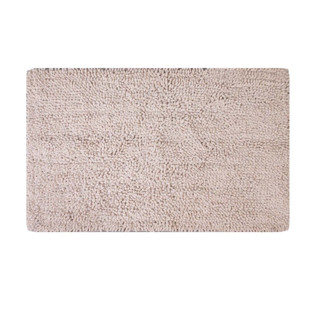 LOOP ALGODON NATURAL-BEIGE ALFOMBRA DE BAÑO BEIGE