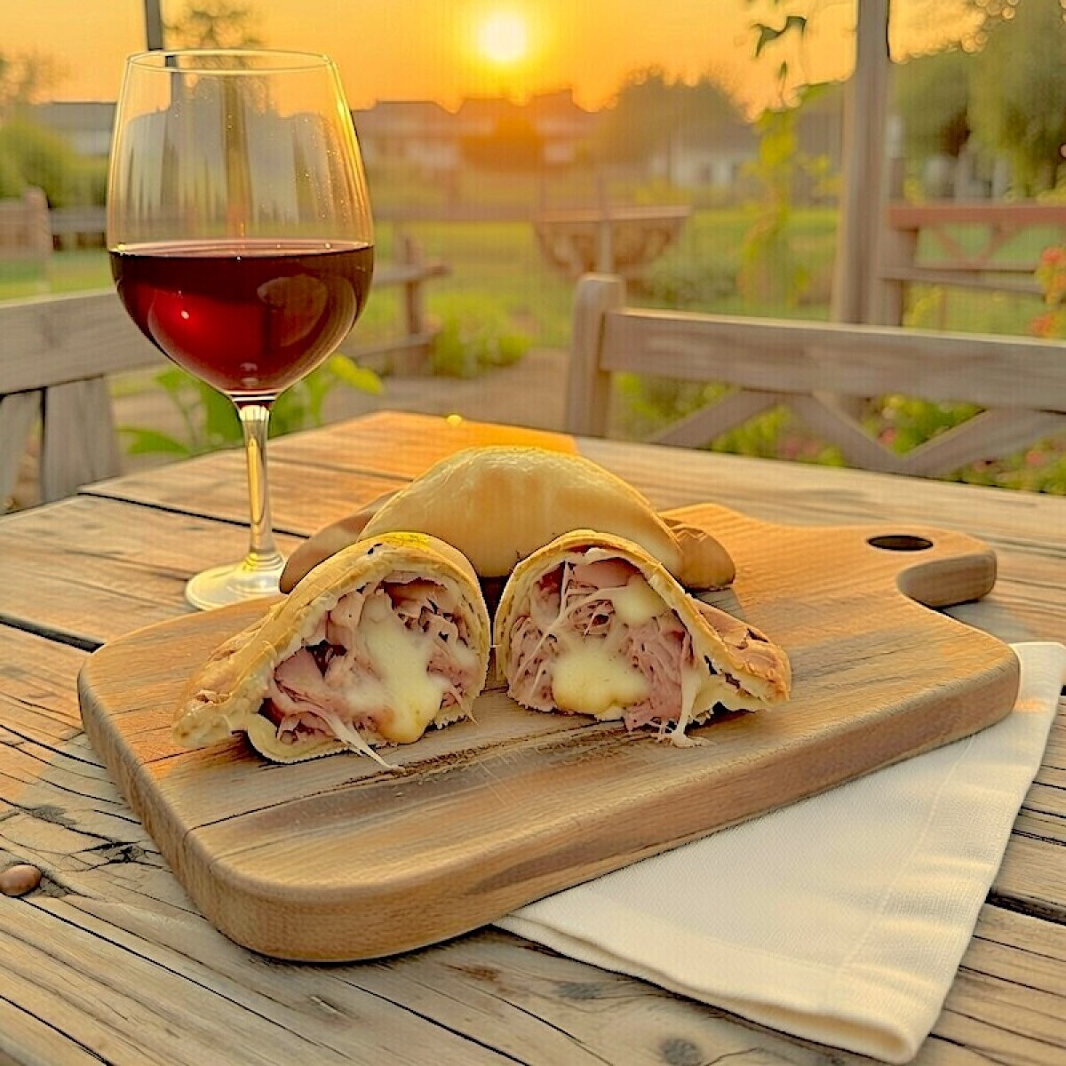 Empanada de Jamón y Queso 