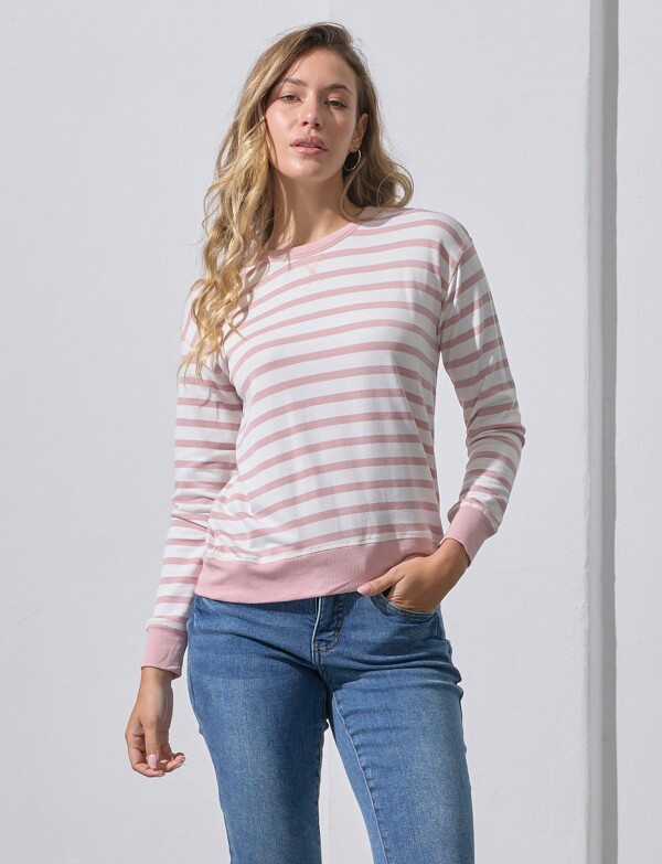Buzo Lineas Modal ROSA