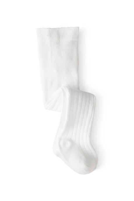 Medias cancán de algodón, blancas Sin color